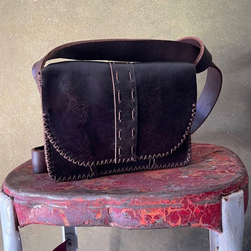 Handmade leather bag